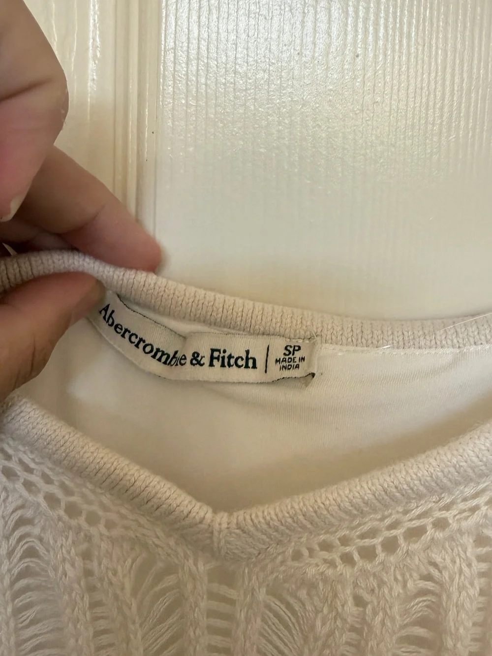 Abercrombie Women's Crochet-Style Maxi Dress